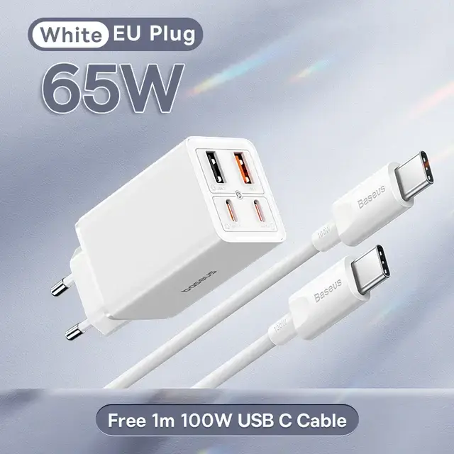 Зарядное устройство Baseus 65W USB-C