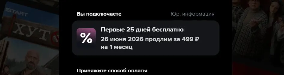 Скриншот подтверждения применения купона top2