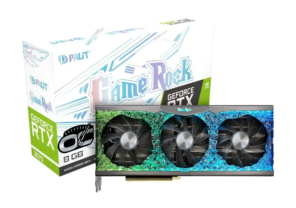 Palit Видеокарта GeForce RTX 3070 8 ГБ (REFAB)