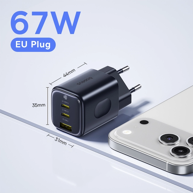 Зарядное устройство Baseus Picogo 67W Fast Charger