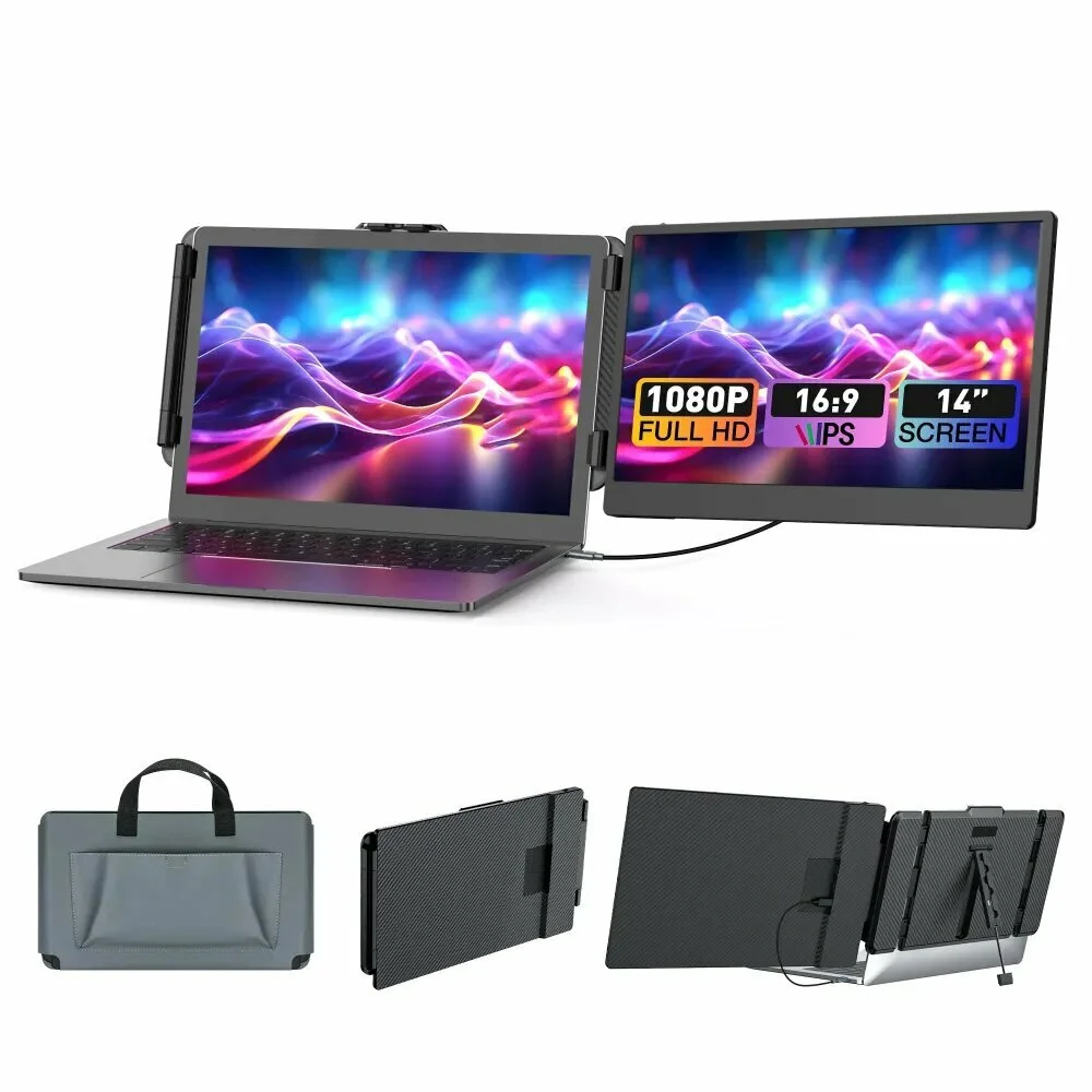 Laptomo 14" Монитор S3, черный
