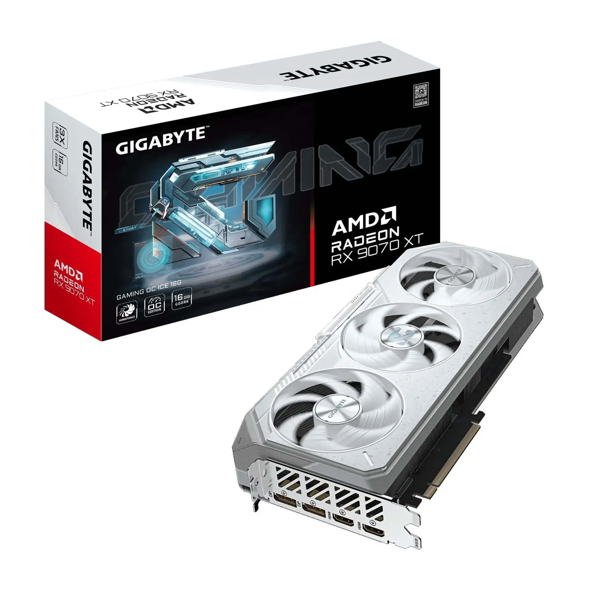 Видеокарта Gigabyte Radeon RX 9070 XT 16 ГБ
