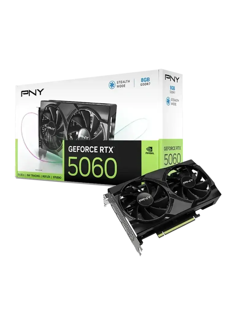 Видеокарта PNY GeForce RTX 5060 Dual Fan