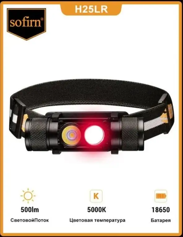 Налобный фонарь Sofirn H25LR