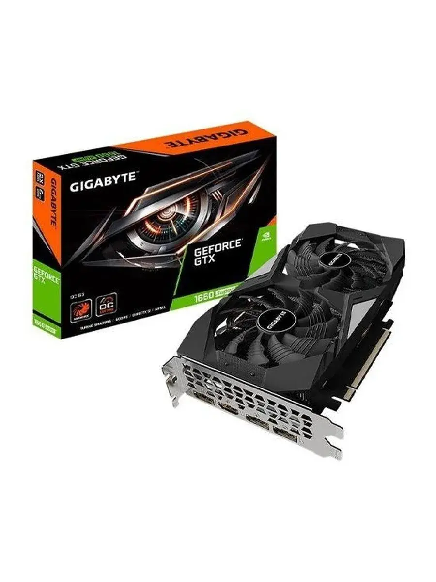 Gigabyte Видеокарта GeForce GTX 1660 SUPER 6 ГБ