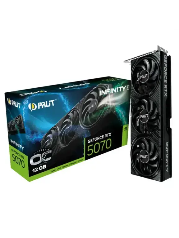 Видеокарта Palit GeForce RTX 5070 INFINITY 3 OC 12 ГБ