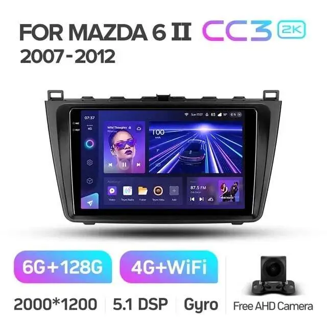 Магнитола Teyes cc3 6/128 2K, 9 дюймов