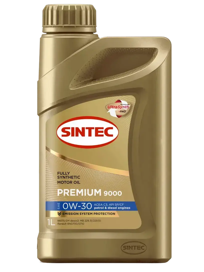 Масло моторное синтетическое SINTEC PREMIUM 9000