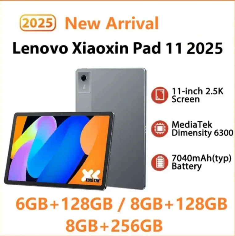 Планшет Lenovo Xiaoxin Pad 11 2025