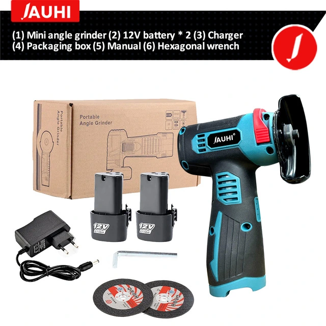 Аккумуляторная угловая шлифовальная машина JAUHI
