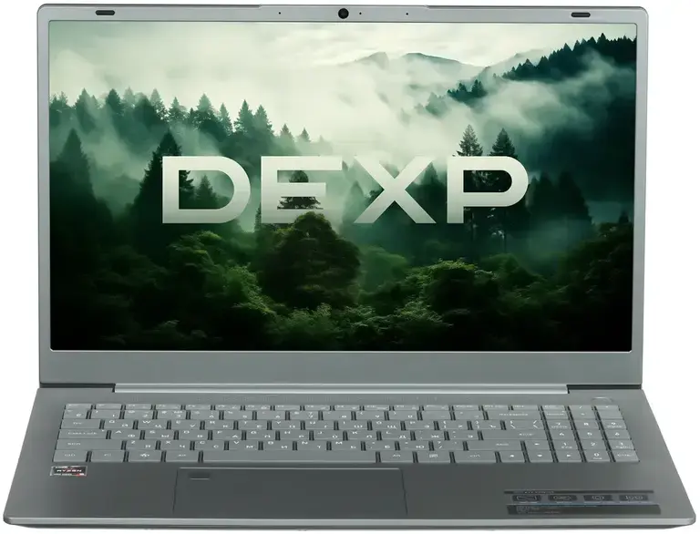 15.6" Ноутбук DEXP Atlas AMD Ryzen 5 7430U 8+256