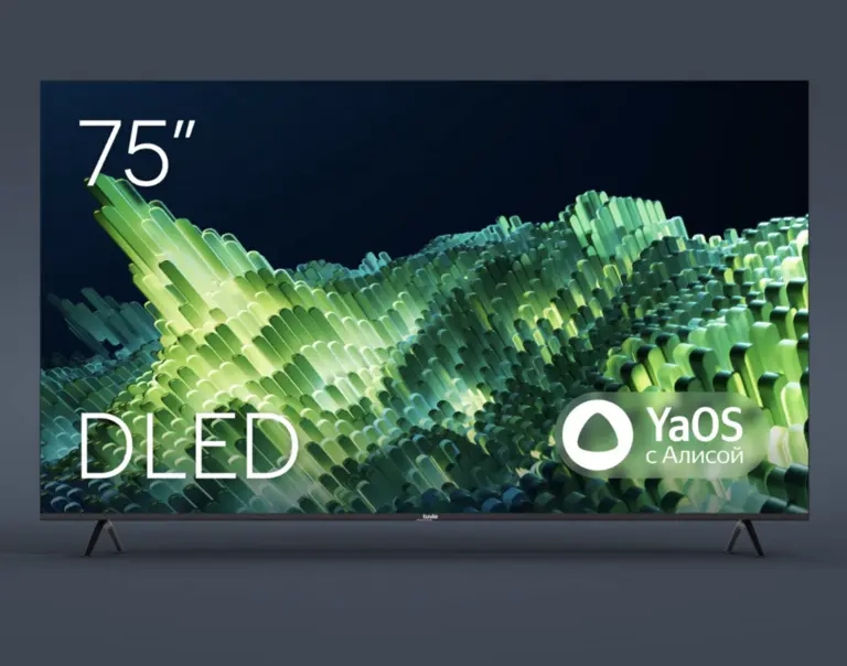 75” ТВ Tuvio TD75UFBHH11 4К ULTRA HD DLED Frameless