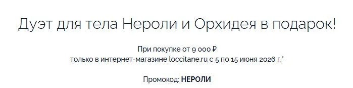 Скриншот подтверждения применения купона НЕРОЛИ