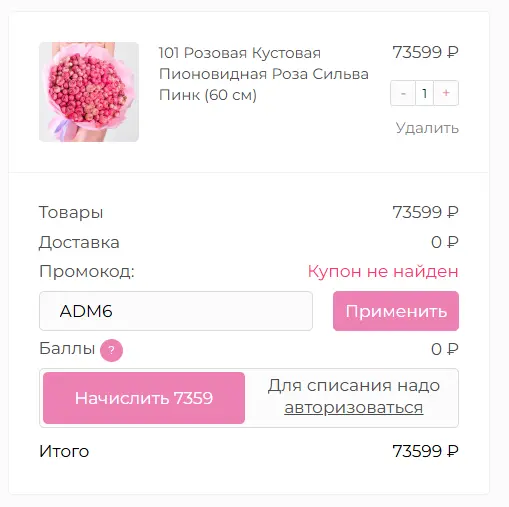 Скриншот проверки