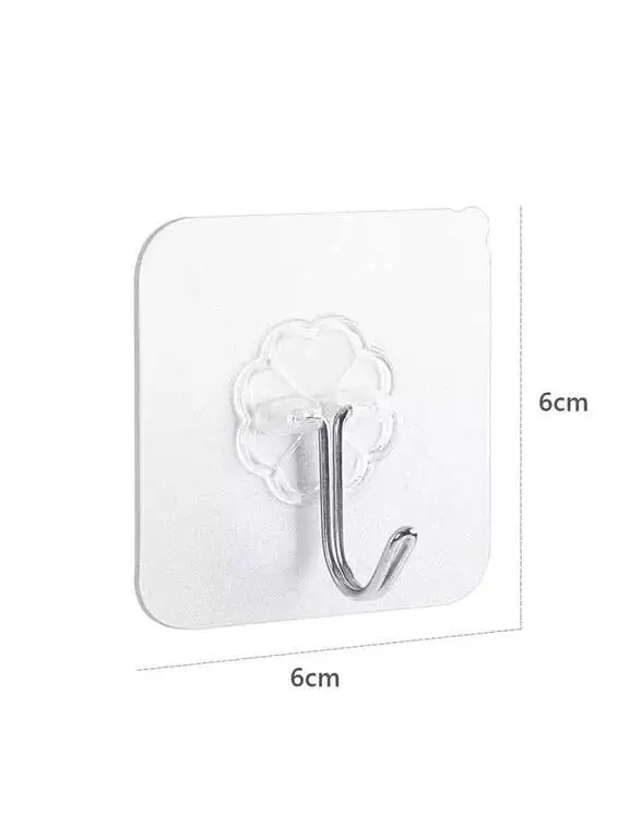 Крючки самоклеющиеся, 12 шт