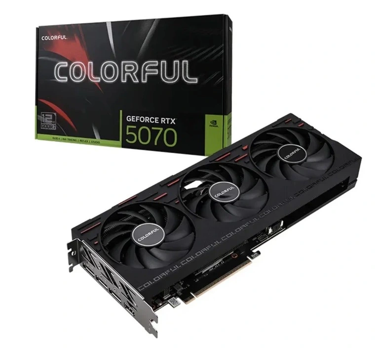 Видеокарта Colorful GeForce RTX 5070 Gaming 12GB-V