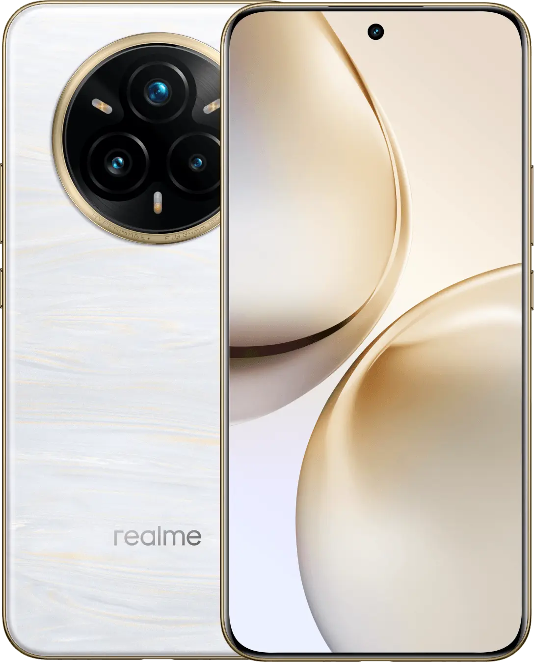 Смартфон realme 14 Pro+ 8/256 ГБ Global для РФ, pearl white (Белый)