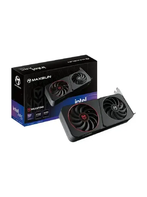 Видеокарта Maxsun Intel Arc B580 Milestone 12G GDDR6 192bit 2670Mhz