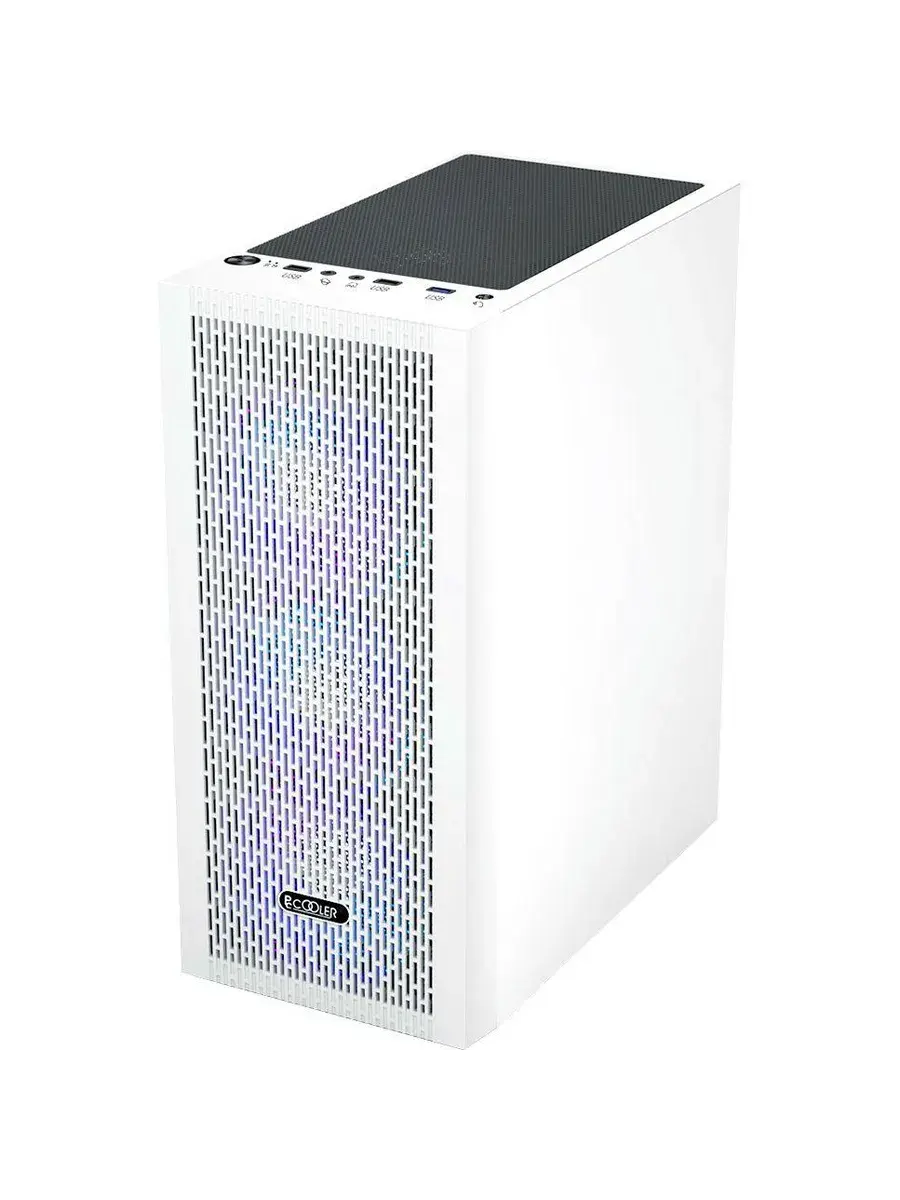 Корпус компьютерный PcCOOLER MA100 MESH WH