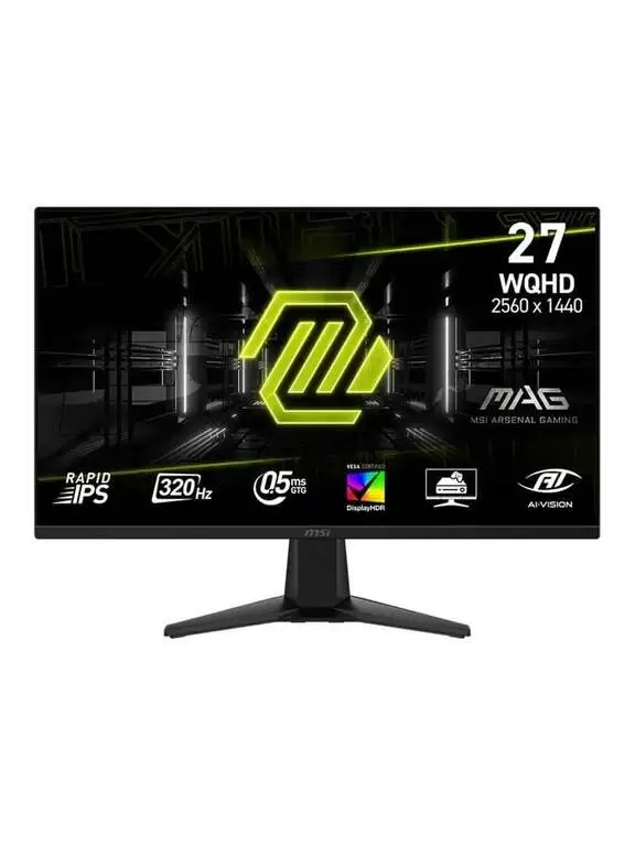 Монитор MSI MAG 275QF, 27", 2560x1440, IPS, 320 Гц
