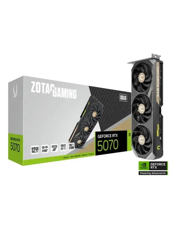 Видеокарта Zotac Rtx 5070 Solid 12 Гб