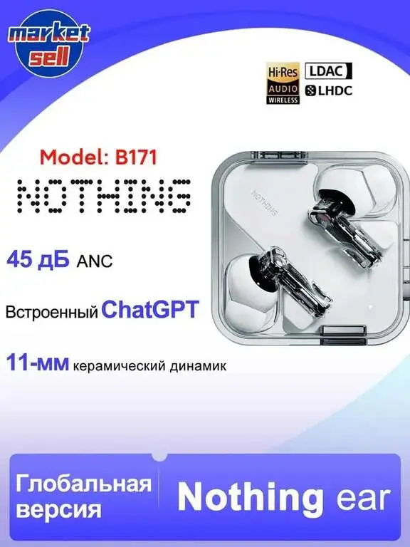 TWS Наушники Nothing Ear (3) 2024