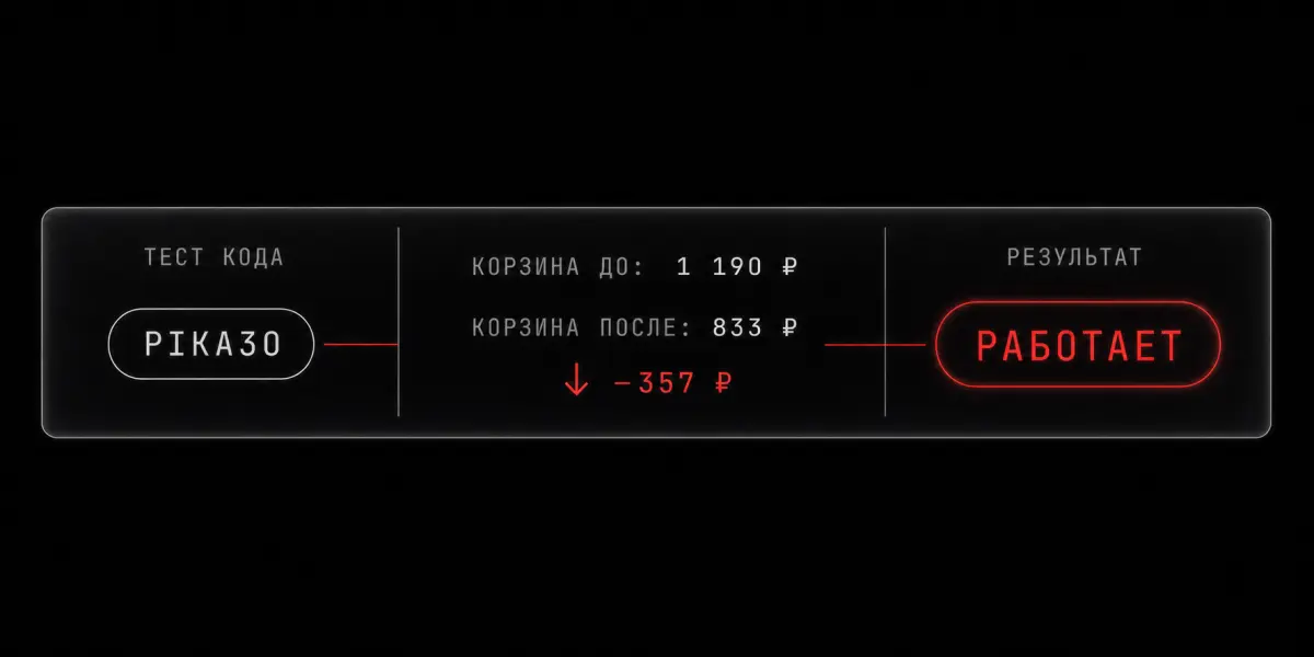 Как проверяются промокоды на Pikadil: три уровня проверки