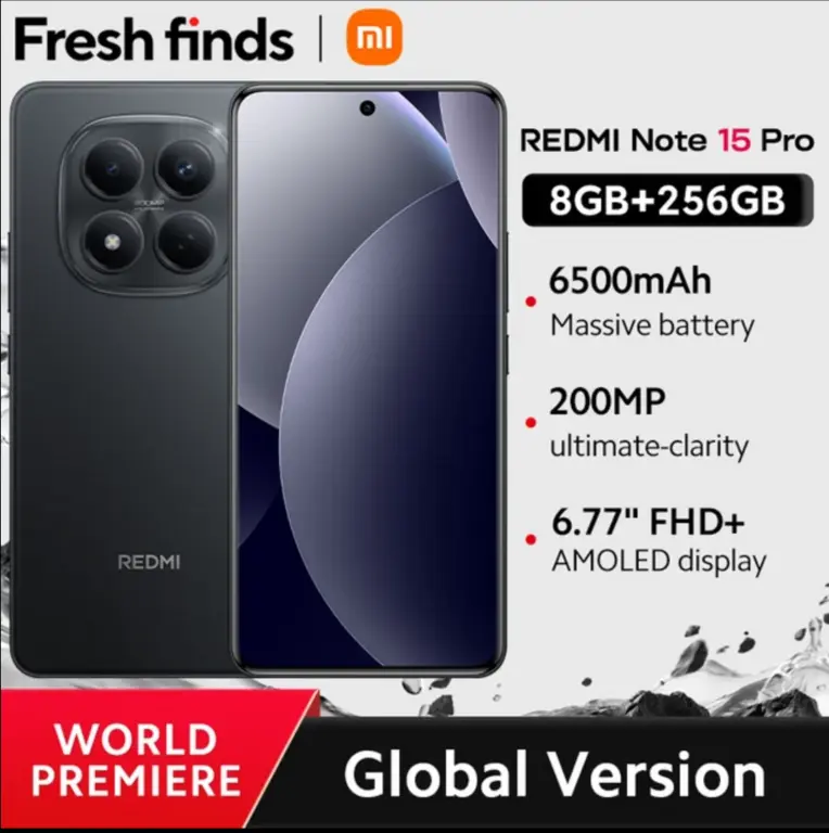 Смартфон Xiaomi Redmi Note 15 Pro