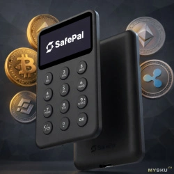 SafePal X1 - аппаратный холодный криптовалютный кошелёк по нереально выгодной цене