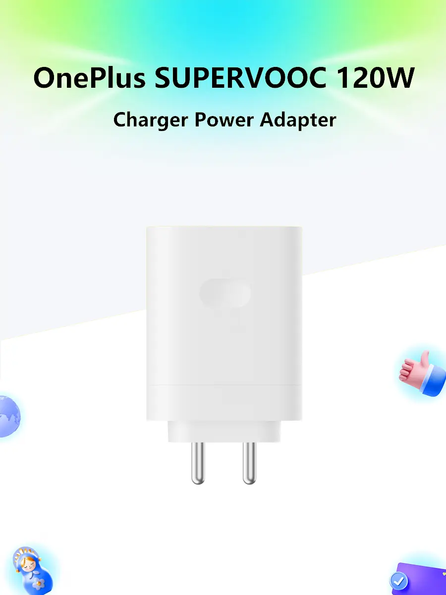 Зарядное устройство OnePlus SUPERVOOC 120W (Доставка из РФ)