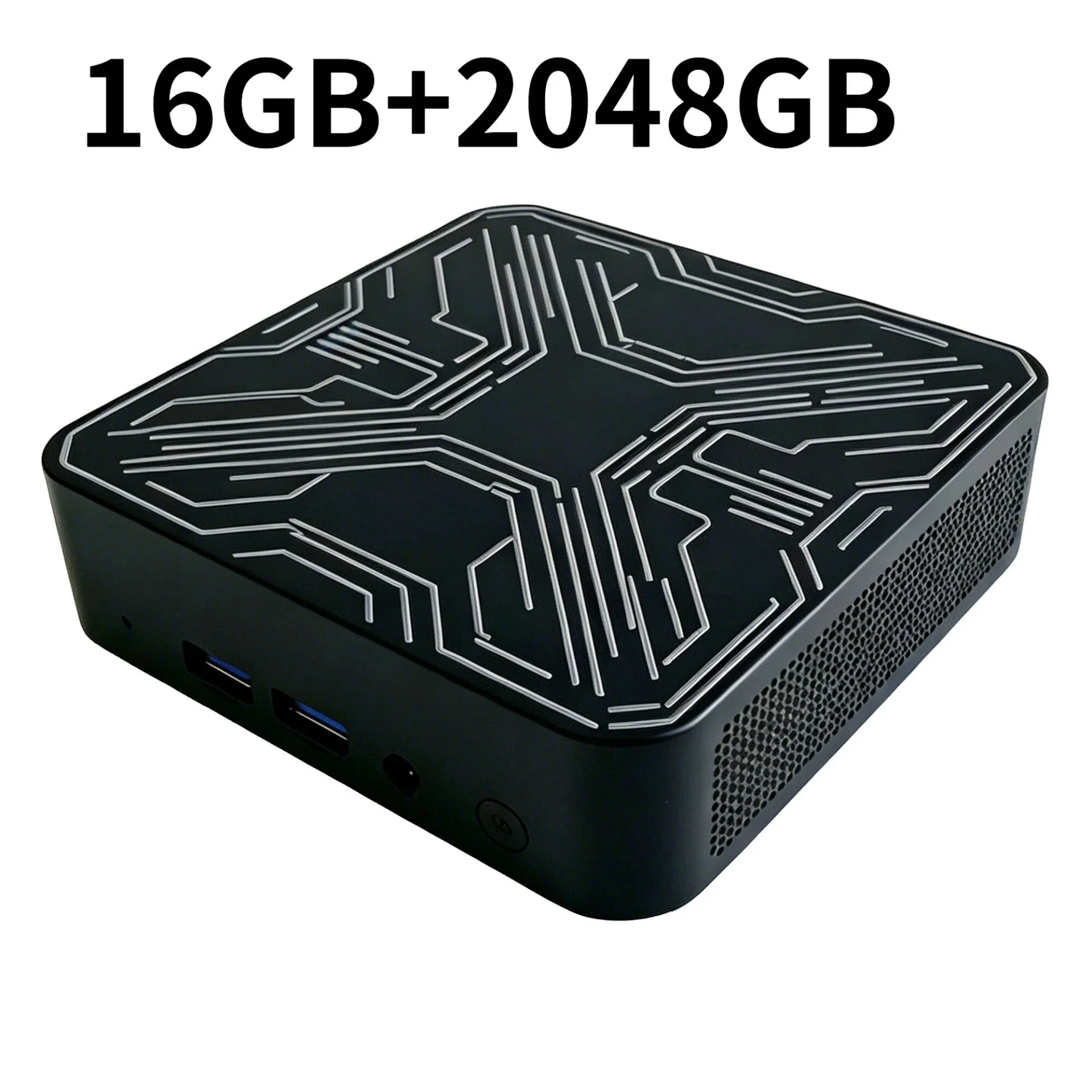 Мини-ПК Core i9 8950HK, 16 ГБ, 1/2 ТБ SSD, 4K Черный, 16GB 2048GB