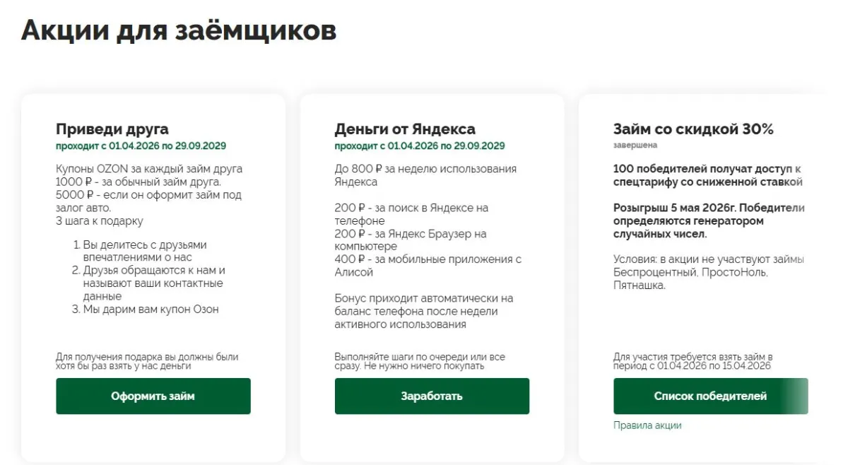 Скриншот подтверждения применения купона Розыгрыши и подарки от компании