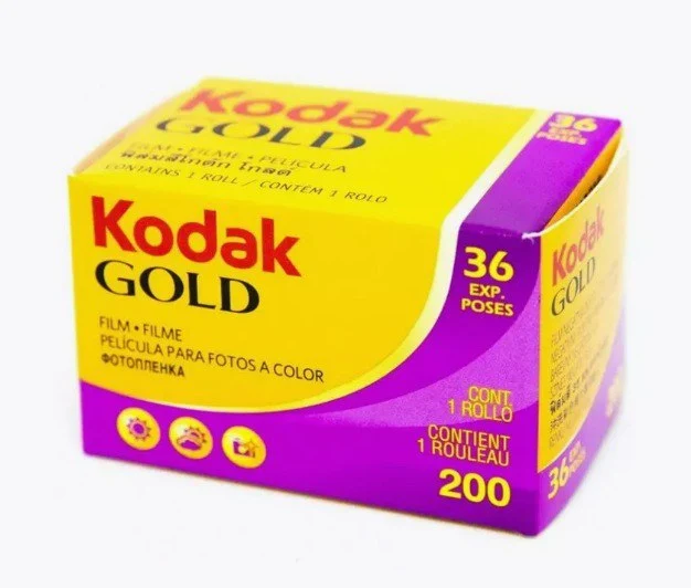 Фотопленка Kodak gold цветная 35мм 36 кадров