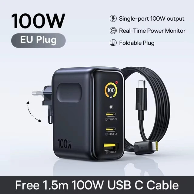 Зарядное устройство Baseus PicoGo AE21 Digital Display Fast Charger 2C+A E0121C