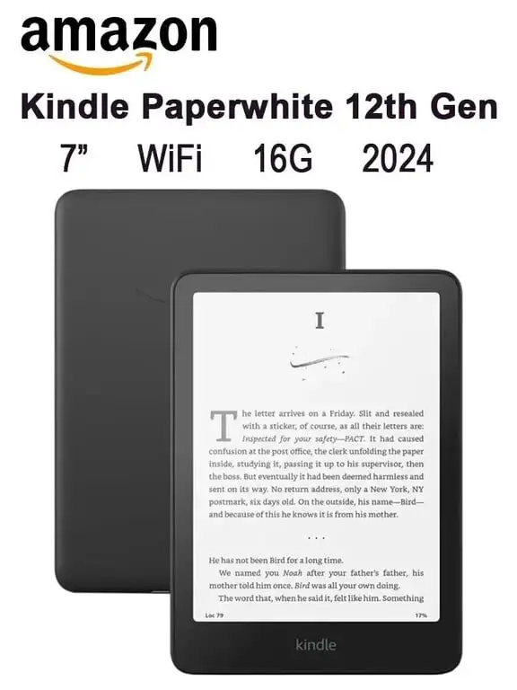 Электронная книга Kindle Paperwhite 2024 12th Gen 16Gb