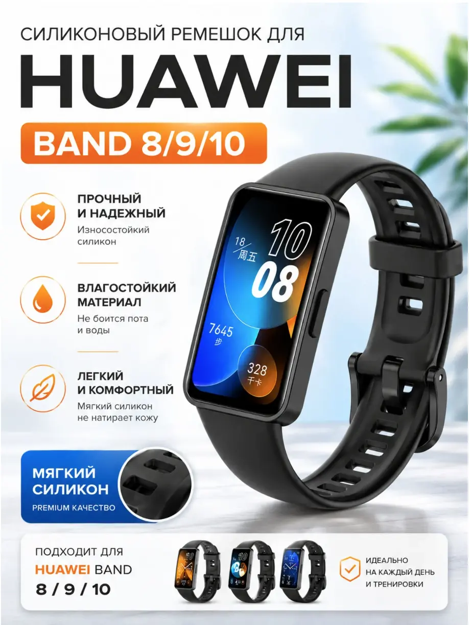 Ремешок для Huawei Band 8/9/10