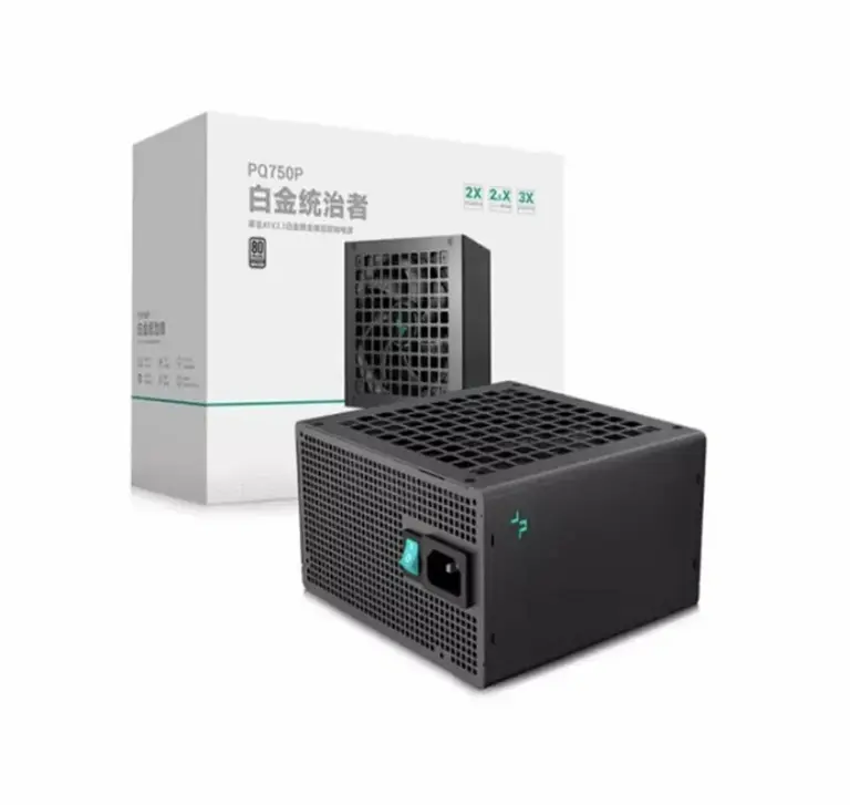 Блок питания DEEPCOOL PQ750P BLACK 80PLUS PLATINUM 750W
