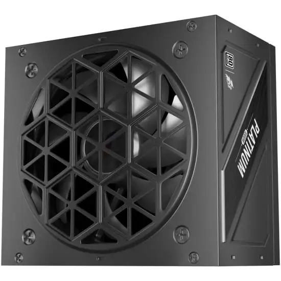 Блок питания 1STPLAYER NGDP, 1000W, 80+ Platinum, ATX3.0 (HA-1000BA3-BK)