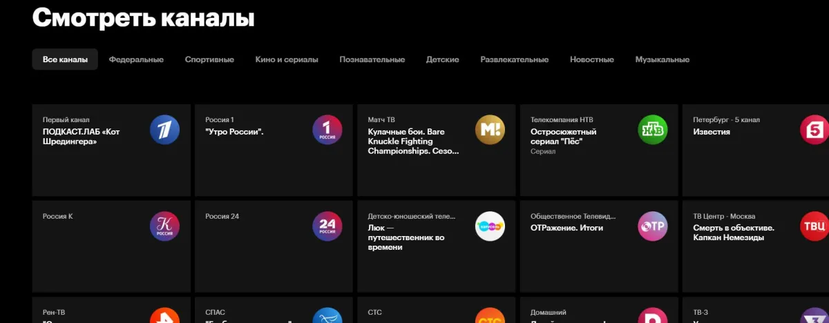 Скриншот подтверждения применения купона Доступ к федеральному ТВ в подарок