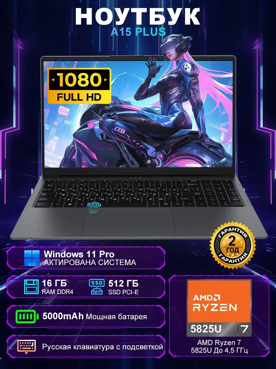 Ноутбук Ninkear A15 Plus