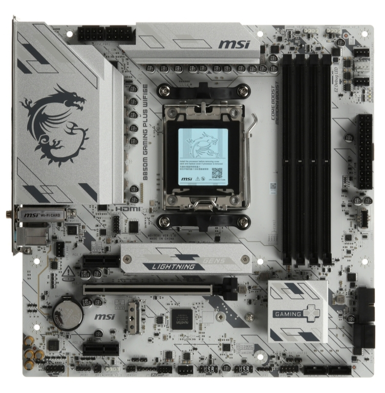 Материнская плата MSI B850M GAMING PLUS WIFI6E