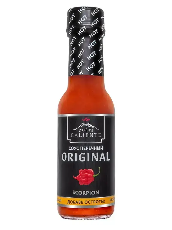 Соус перечный оригинальный COSTA CALIENTE ORIGINAL SCORPION, 90 мл