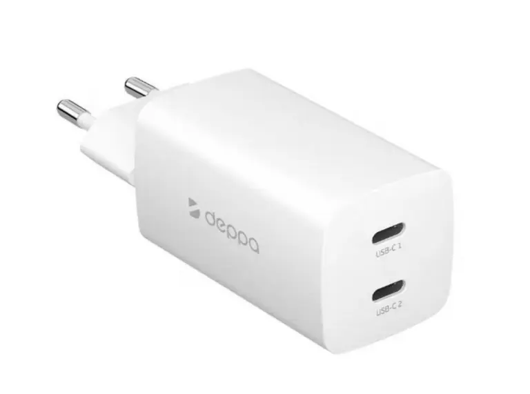 Сетевое зарядное устройство Deppa USB-C Power Delivery GaN 65W(цена с использованием баллов)