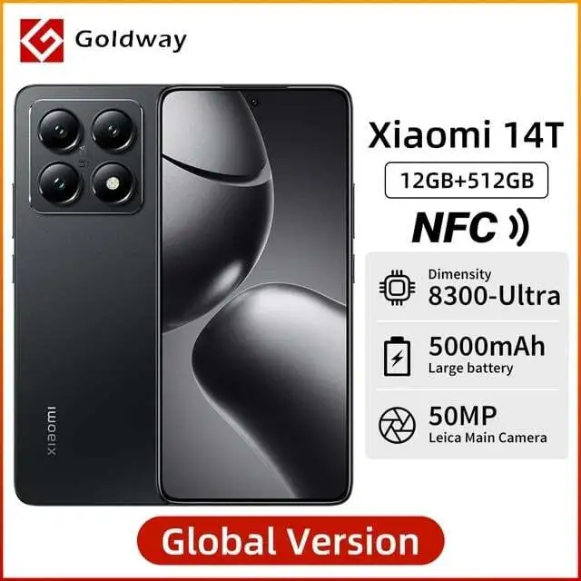 Смартфон Xiaomi 14T 12/256 ГБ глобальная версия
