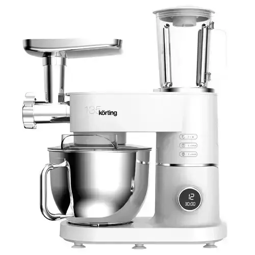 Кухонная машина Korting KKM 0102 MB 135, 1500 Вт, чаша - 6 л, мясорубка, блендер