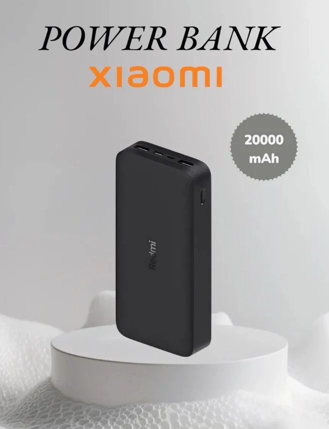 Power bank xiaomi 20000 mAh Mi быстрая зарядка