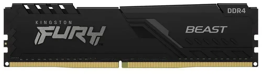 Kingston Fury Оперативная память Beast Black DDR4 3600 МГц 1x8 ГБ