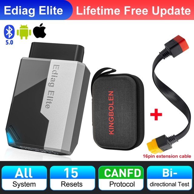 Диагностический адаптер OBD Kingbolen Ediag Elite