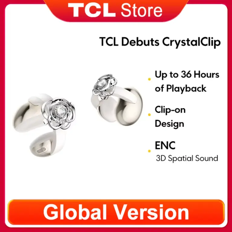 Беспроводные наушники TCL CrystalClip