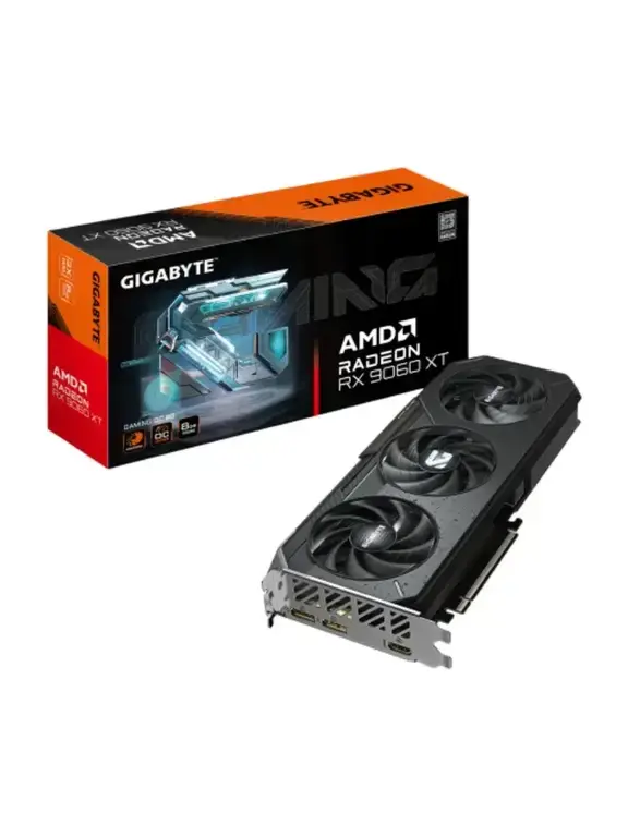 Видеокарта Gigabyte Radeon RX 9060 XT GAMING OC 8Gb, 8 ГБ